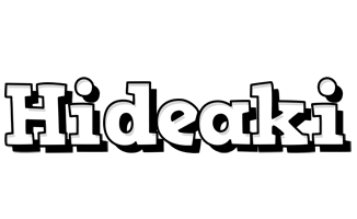 Hideaki snowing logo