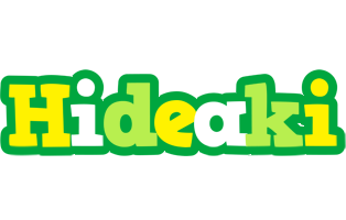 Hideaki soccer logo