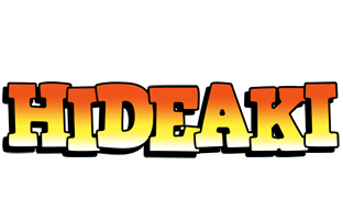 Hideaki sunset logo