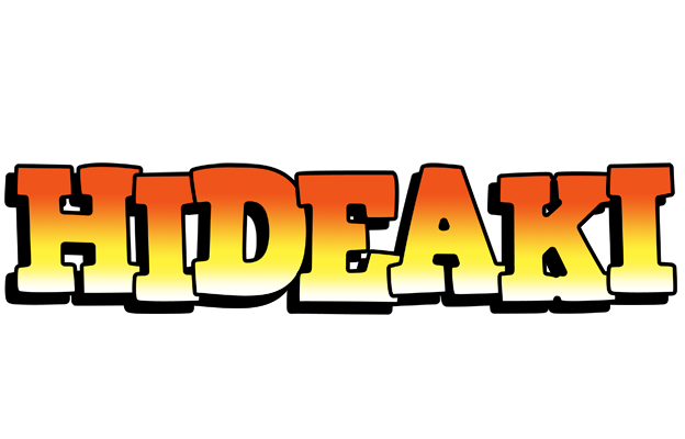 Hideaki sunset logo