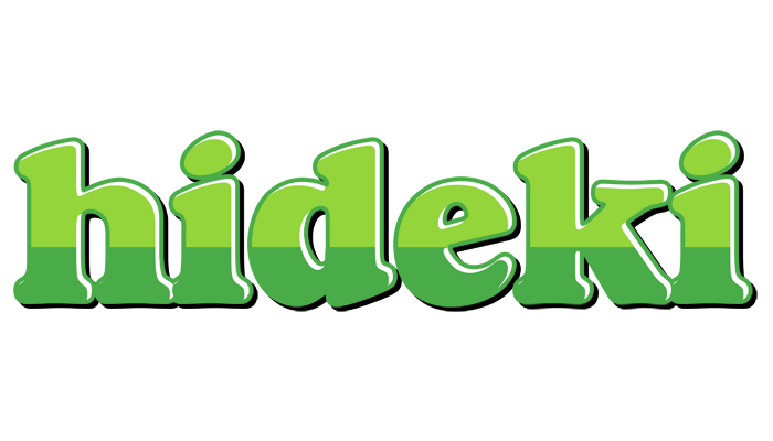 Hideki apple logo