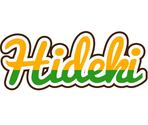 Hideki banana logo
