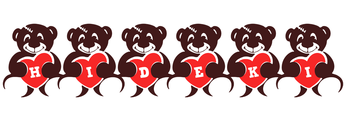 Hideki bear logo