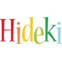 Hideki birthday logo