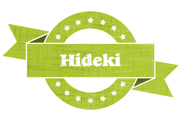 Hideki change logo