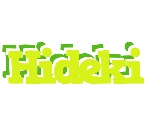 Hideki citrus logo
