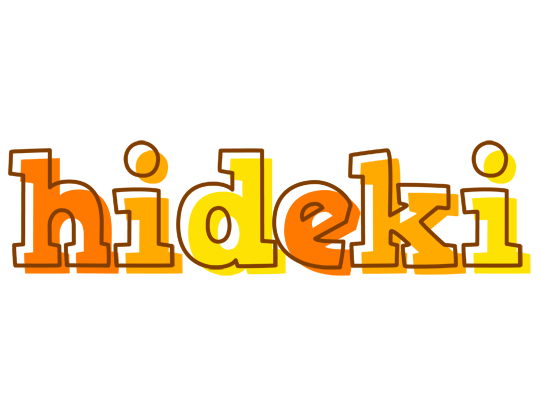 Hideki desert logo