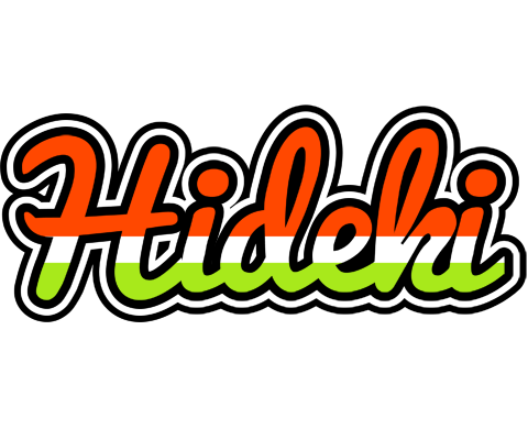 Hideki exotic logo