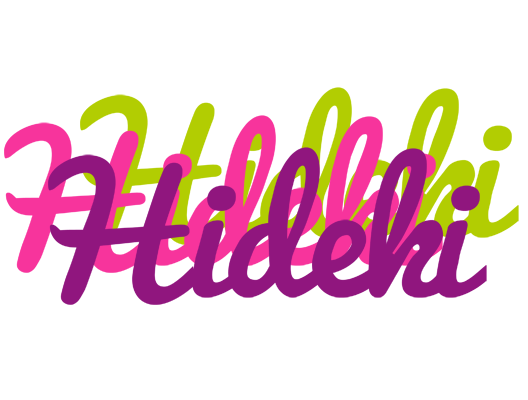 Hideki flowers logo