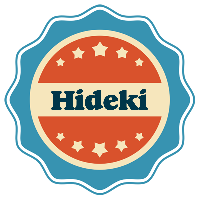 Hideki labels logo