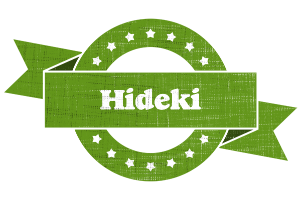 Hideki natural logo