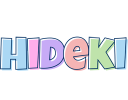 Hideki pastel logo