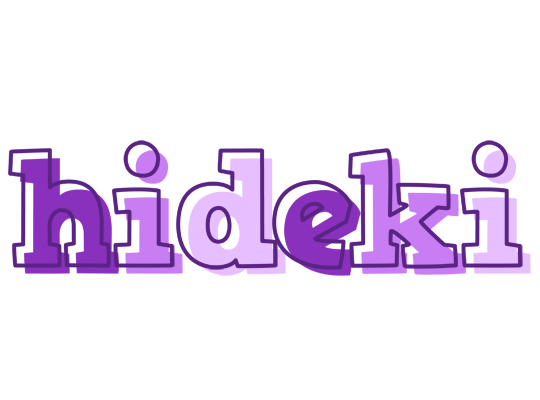 Hideki sensual logo