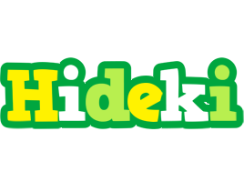 Hideki soccer logo