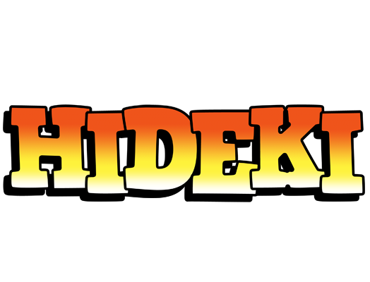 Hideki sunset logo