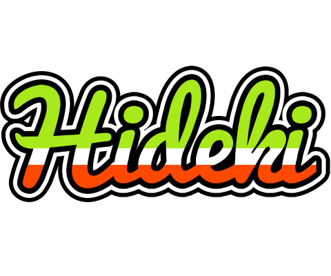 Hideki superfun logo