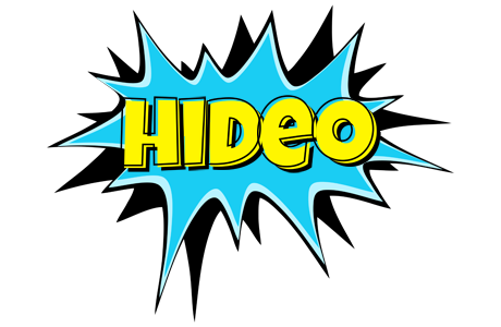 Hideo amazing logo