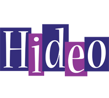 Hideo autumn logo