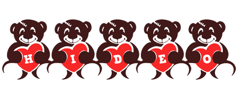 Hideo bear logo