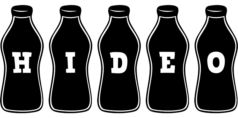 Hideo bottle logo