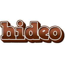 Hideo brownie logo