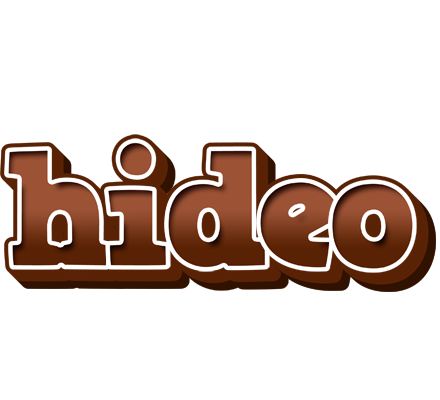 Hideo brownie logo