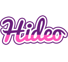 Hideo cheerful logo