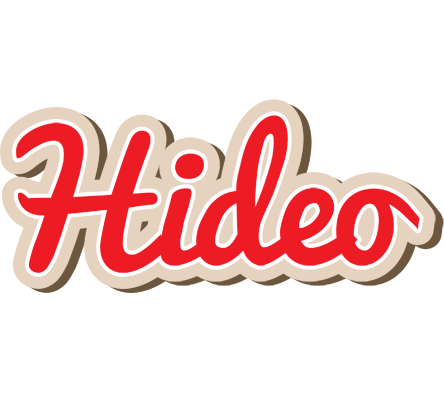 Hideo chocolate logo