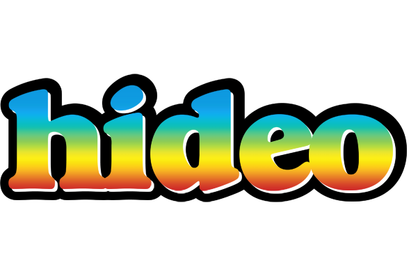 Hideo color logo