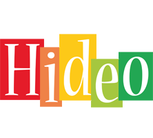 Hideo colors logo