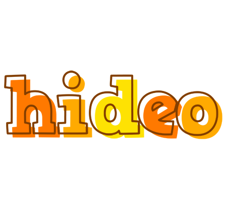 Hideo desert logo