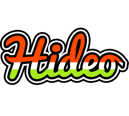 Hideo exotic logo