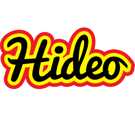 Hideo flaming logo