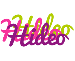 Hideo flowers logo