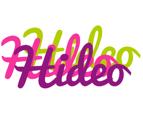 Hideo flowers logo