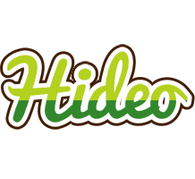 Hideo golfing logo