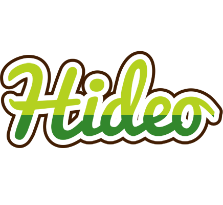 Hideo golfing logo