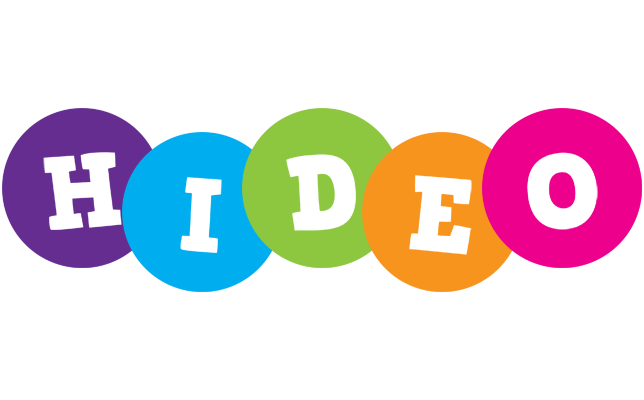 Hideo happy logo