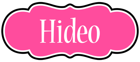 Hideo invitation logo