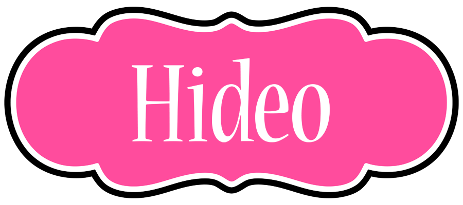 Hideo invitation logo