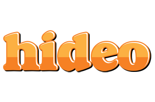 Hideo orange logo