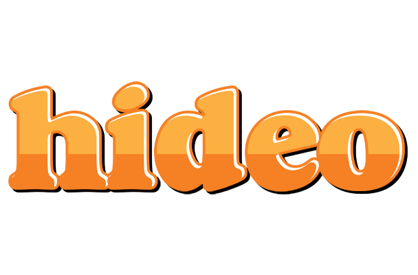 Hideo orange logo