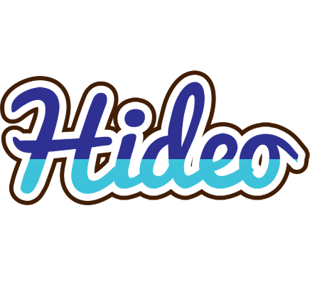 Hideo raining logo