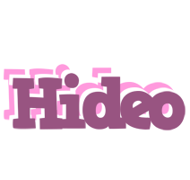 Hideo relaxing logo