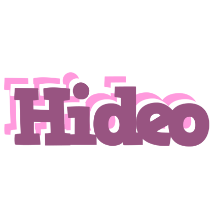 Hideo relaxing logo