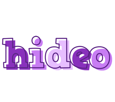 Hideo sensual logo