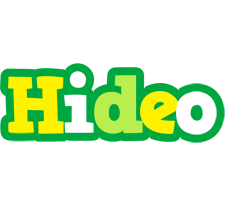 Hideo soccer logo