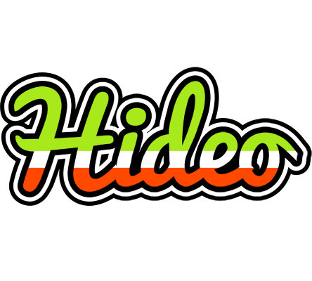 Hideo superfun logo