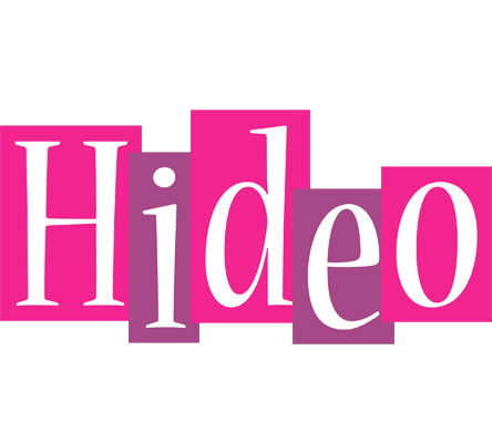 Hideo whine logo