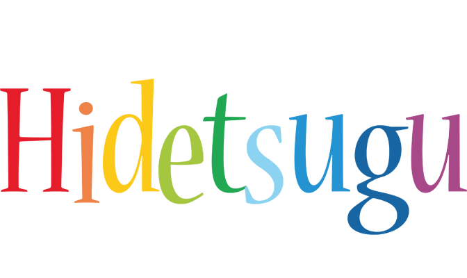 Hidetsugu birthday logo